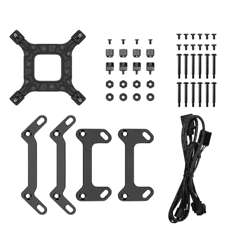 قطعات خنک‌کننده مایع پردازنده دیپ‌کول مدل LQ360 (سفید)