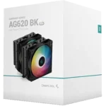 خنک‌کننده پردازنده دیپ‌کول مدل AG620 BK ARGB
