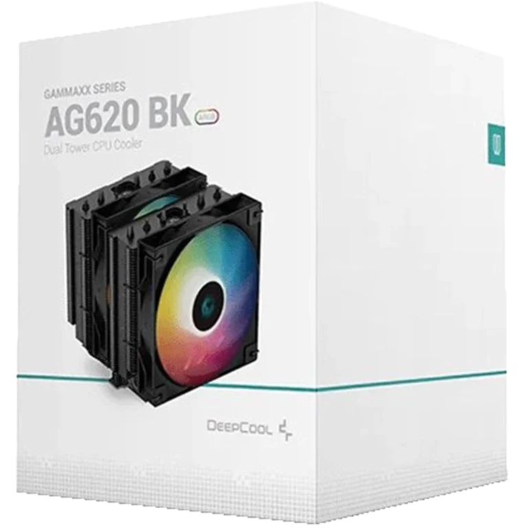 خنک‌کننده پردازنده دیپ‌کول مدل AG620 BK ARGB
