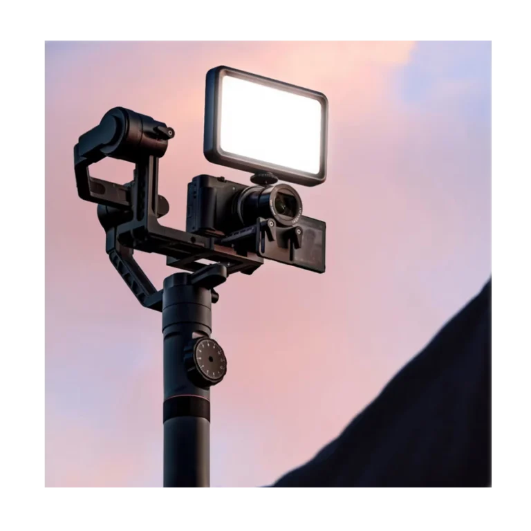 نور استودیویی حرفه‌ای الگاتو مدل Key Light Mini روی پایه