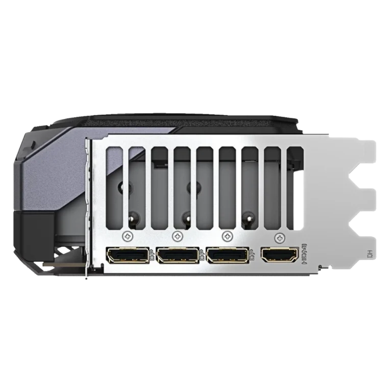 کارت گرافیک گیگابایت GeForce RTX 5070 GAMING OC 12G از کنار