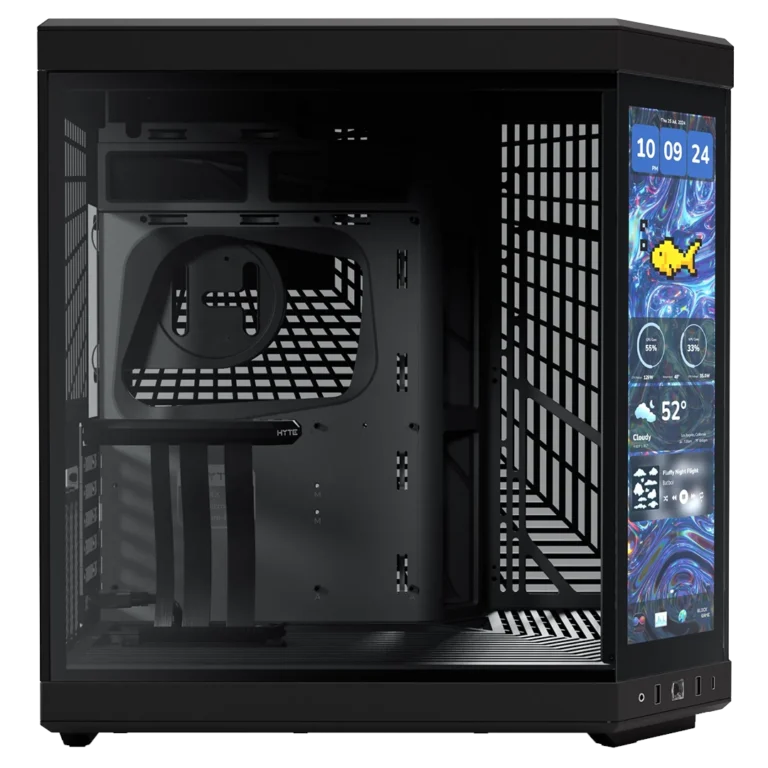 فروش کیس کامپیوتر هایت مدل Y70 با صفحه نمایش لمسی