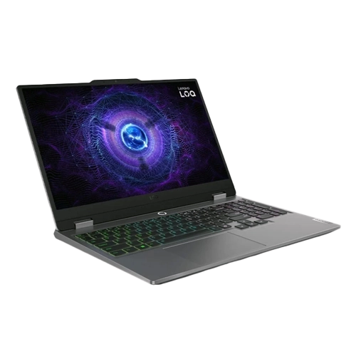 لپ‌تاپ 15.6 اینچ لنوو LOQ مدل i7-14700HX / RTX 4060 باز از رو به رو
