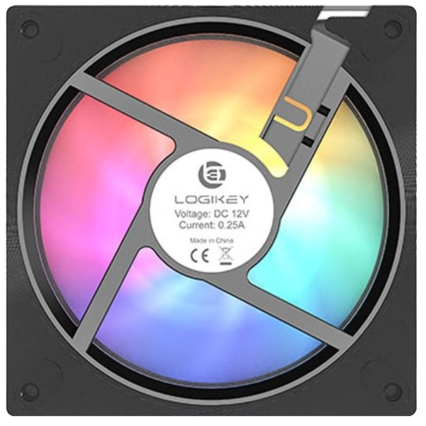 پک 3 تایی فن کیس لاجیکی مدل F328RE از رو به رو