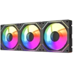 پک 3 تایی فن کیس لاجیکی مدل F433RE (مشکی)