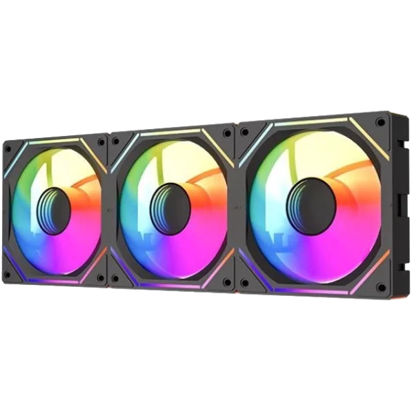 پک 3 تایی فن کیس لاجیکی مدل F433RE (مشکی)