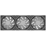 پک 3 تایی فن کیس لاجیکی مدل F433RE (مشکی) خاموش