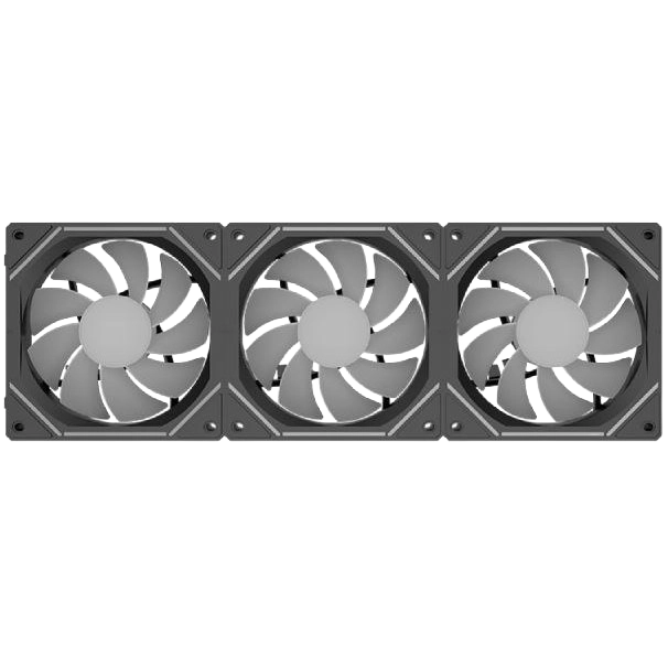 پک 3 تایی فن کیس لاجیکی مدل F433RE (مشکی) خاموش
