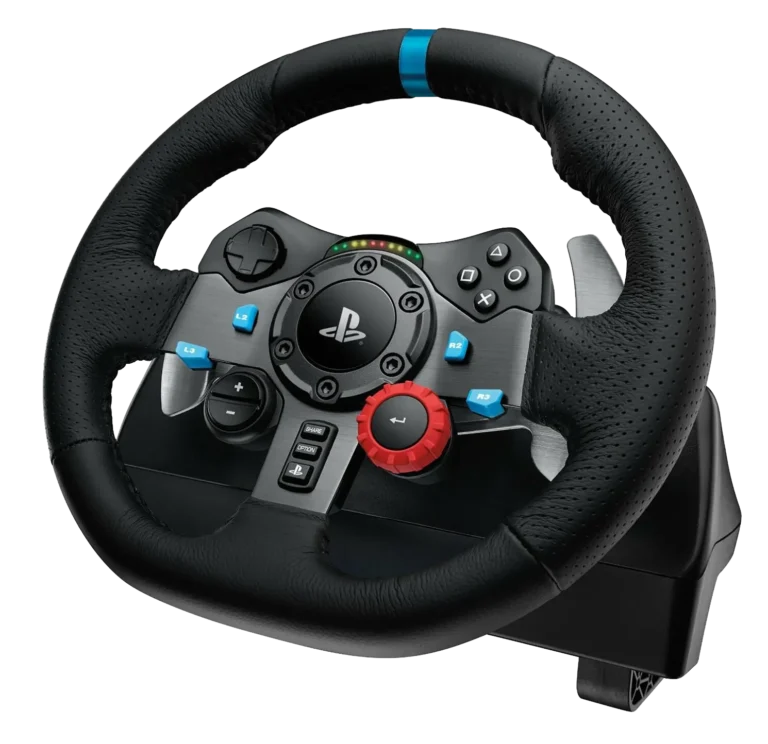 کاربرد فرمان بازی و رانندگی لاجیتک مدل G29 Driving Force