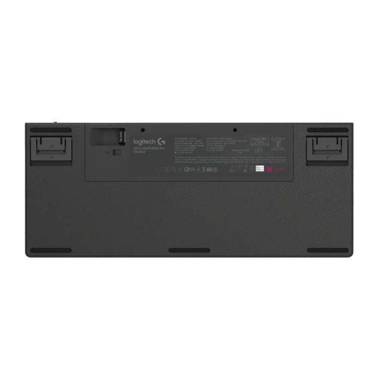 پشت کیبورد گیمینگ بی‌سیم لاجیتک مدل G515 LIGHTSPEED
