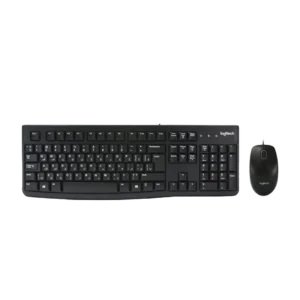 کیبورد و ماوس باسیم لاجیتک مدل MK120