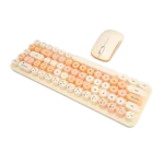 کیبورد و ماوس بی‌سیم مافی مدل I Bean Colorful