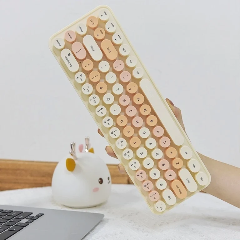 کیبورد و ماوس بی‌سیم مافی مدل I Bean Colorful