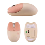 خرید موس بی‌سیم موفی مدل M3 (قهوه‌ای)