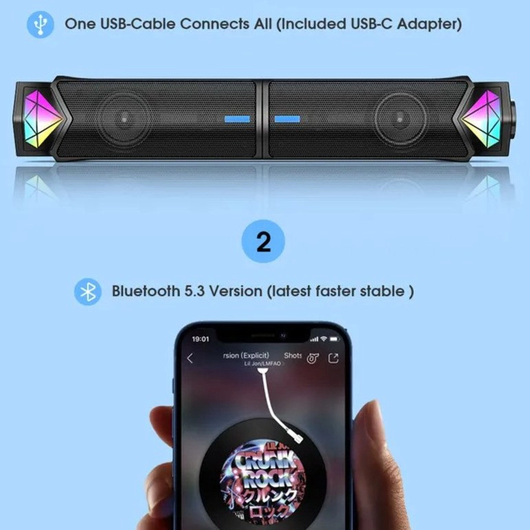 اسپیکر گیمینگ اونیکوما مدل L1