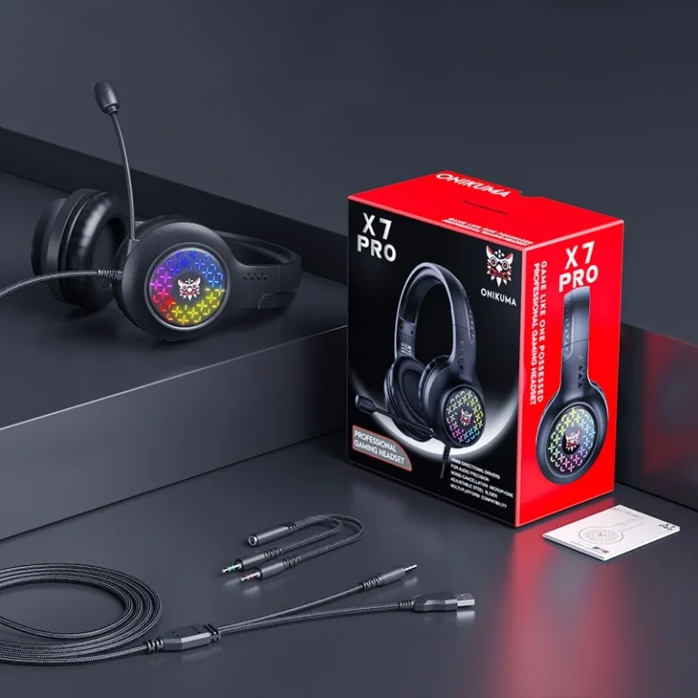 قیمت هدست گیمینگ با سیم اونیکوما مدل X7 PRO
