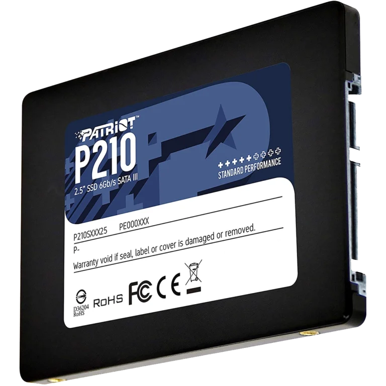 اس‌اس‌دی پاتریوت مدل P210 ظرفیت 256 گیگابایت