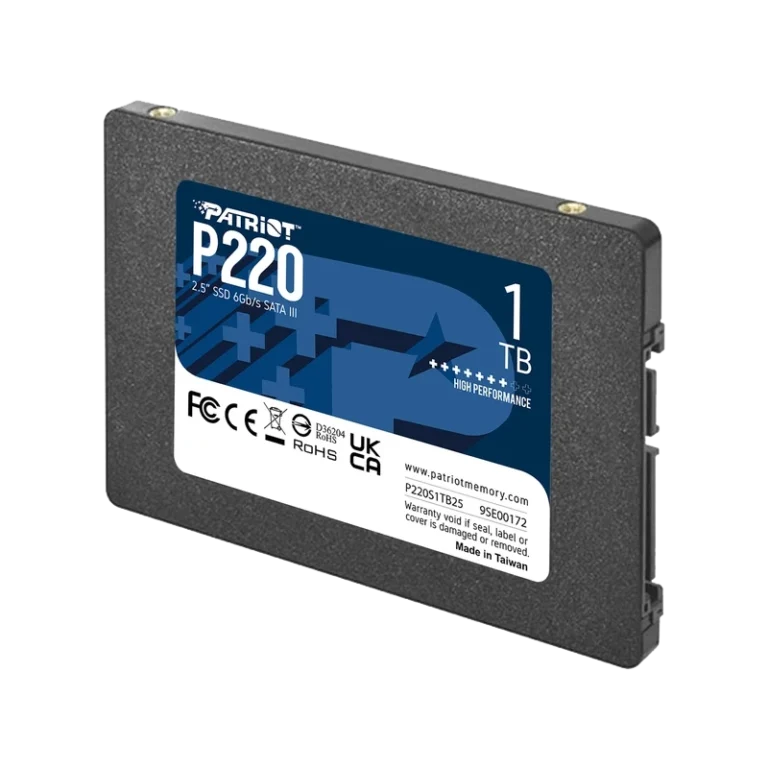 فروش اس‌اس‌دی اینترنال پاتریوت مدل P220 ظرفیت 1 ترابایت