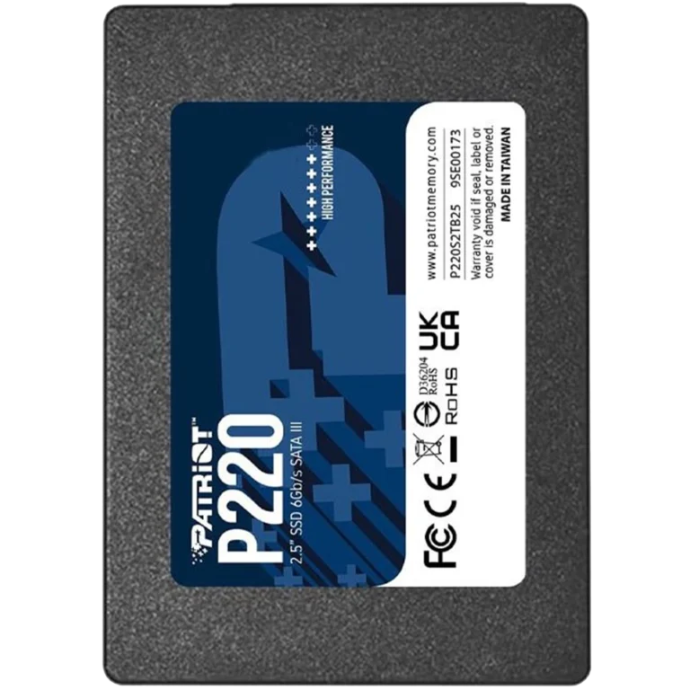 اس‌اس‌دی پاتریوت مدل P220 ظرفیت 256 گیگابایت