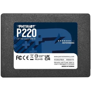اس‌اس‌دی پاتریوت مدل P220 ظرفیت 256 گیگابایت