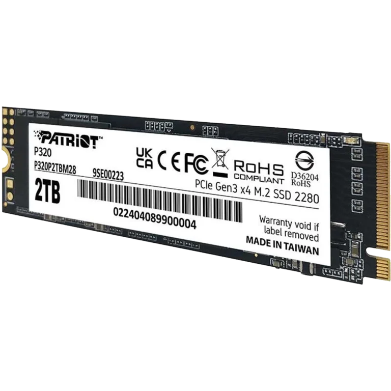 اس‌اس‌دی اینترنال پاتریوت مدل P320 ظرفیت 2 ترابایت