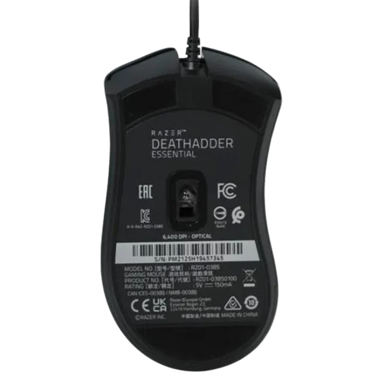زیر ماوس باسیم گیمینگ ریزر مدل DeathAdder Essential مشکی