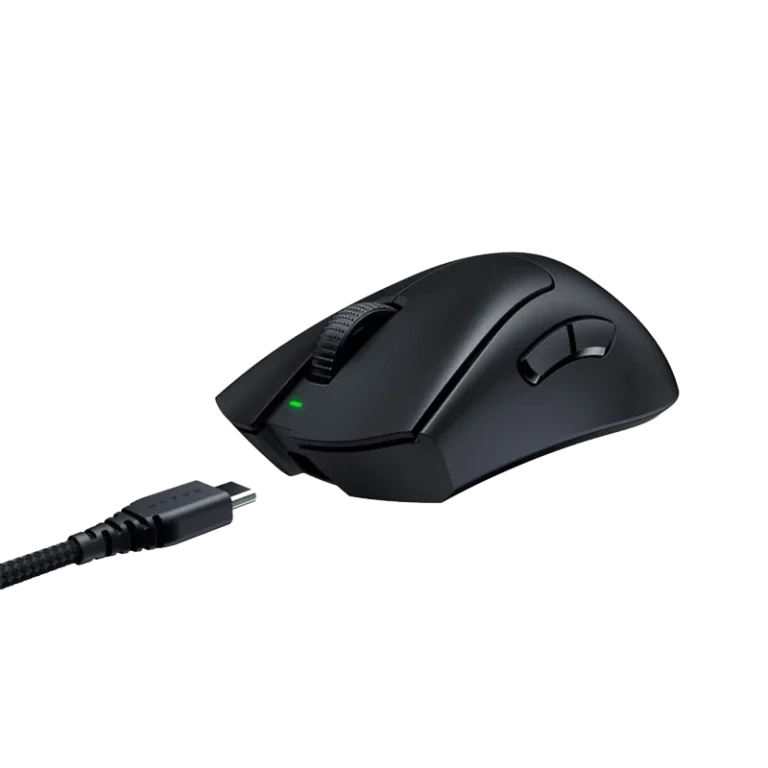 موس بی‌سیم فوق سبک ریزر مدل DeathAdder V3 Pro با سیم