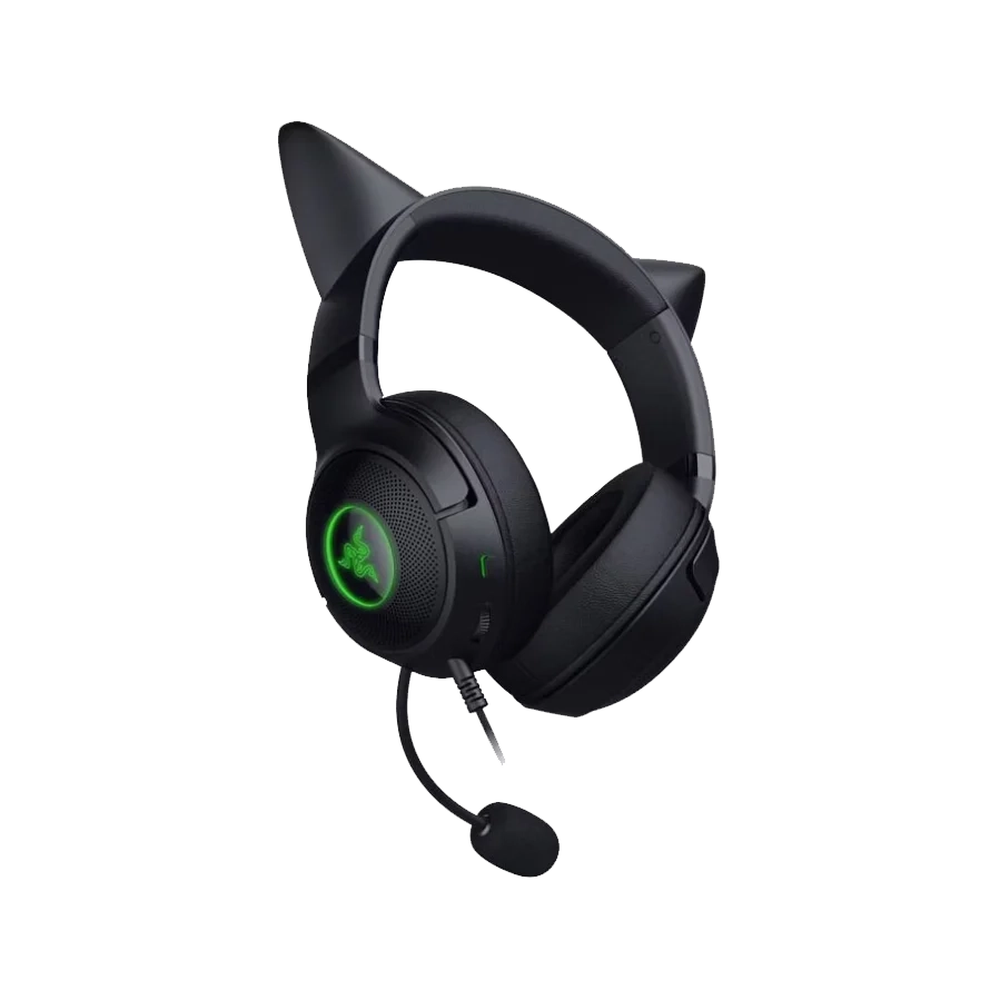 هدست باسیم ریزر مدل Kraken Kitty V2