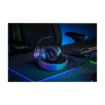 هدست گیمینگ با سیم ریزر مدل Kraken V3 X روی پد