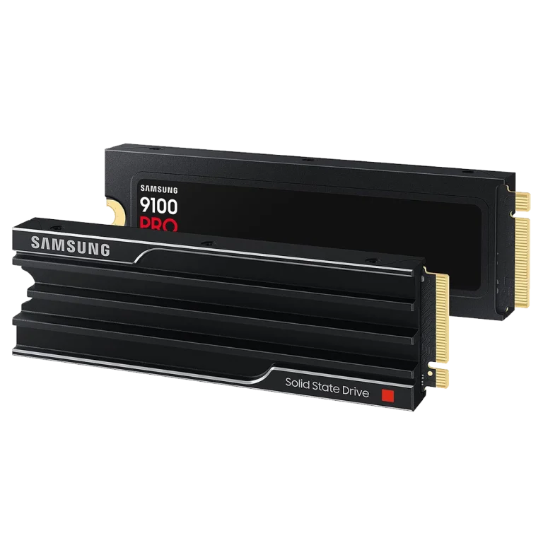 اس‌اس‌دی سامسونگ مدل 9100Pro Heatsink ظرفیت 1 ترابایت