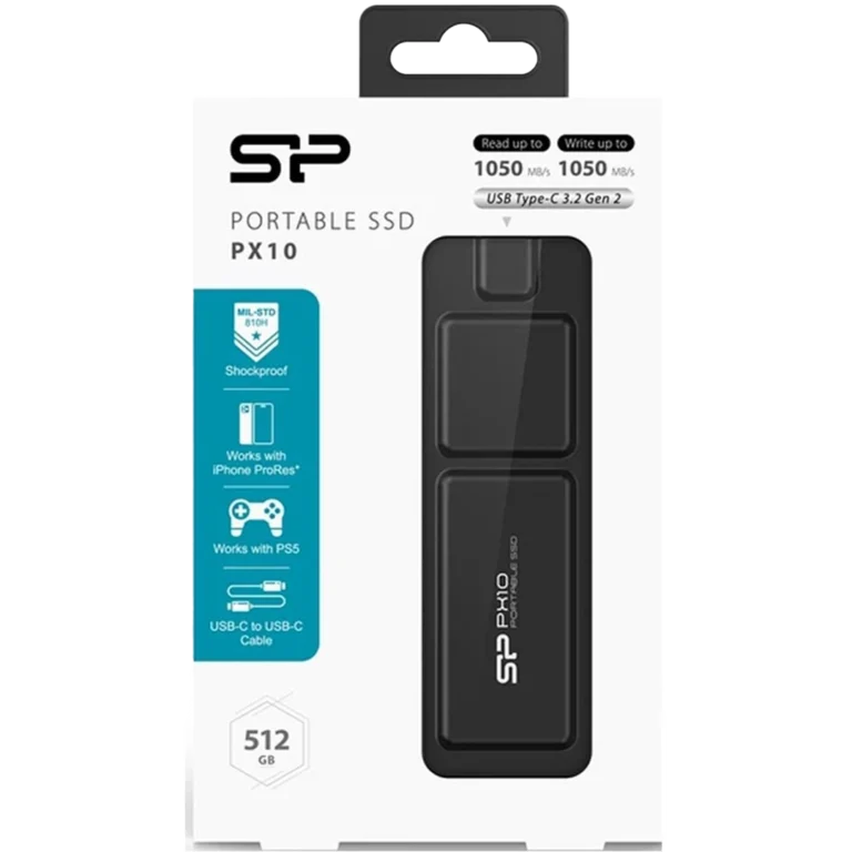 اس‌اس‌دی اکسترنال سیلیکون پاور مدل PX10 ظرفیت 1 ترابایت