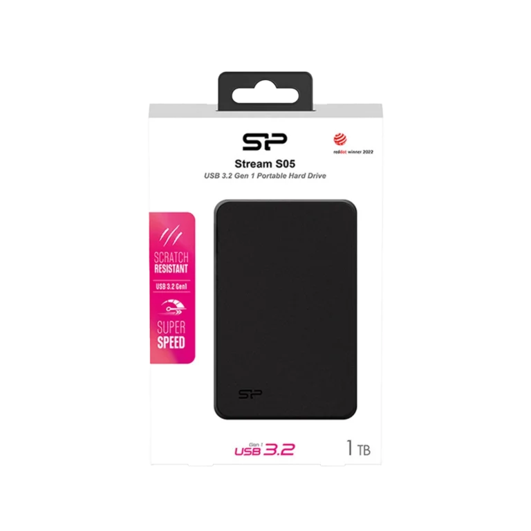 جعبه هارد اکسترنال سیلیکون پاور مدل Stream S05 ظرفیت 1 ترابایت