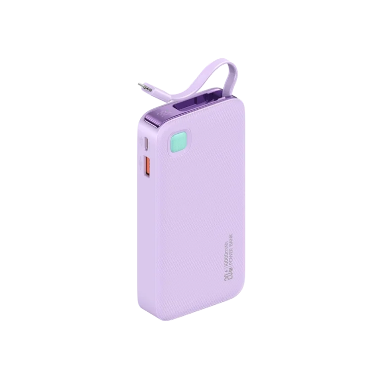 پاوربانک یوسمز مدل PD CD225 ظرفیت 10000 صورتی