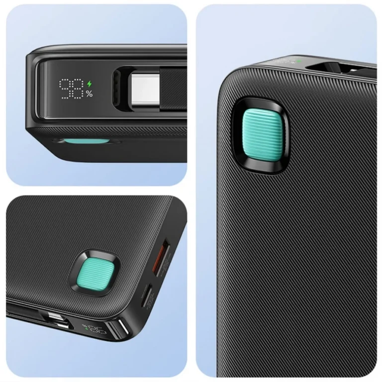 قطعات پاوربانک یوسمز مدل PD CD225 ظرفیت 10000