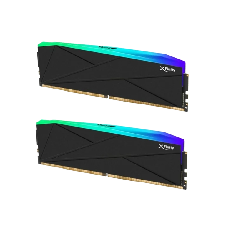 رم دسکتاپ وی-کالر Manta XFinity RGB 32GB (2x16GB) 6000MHz DDR5