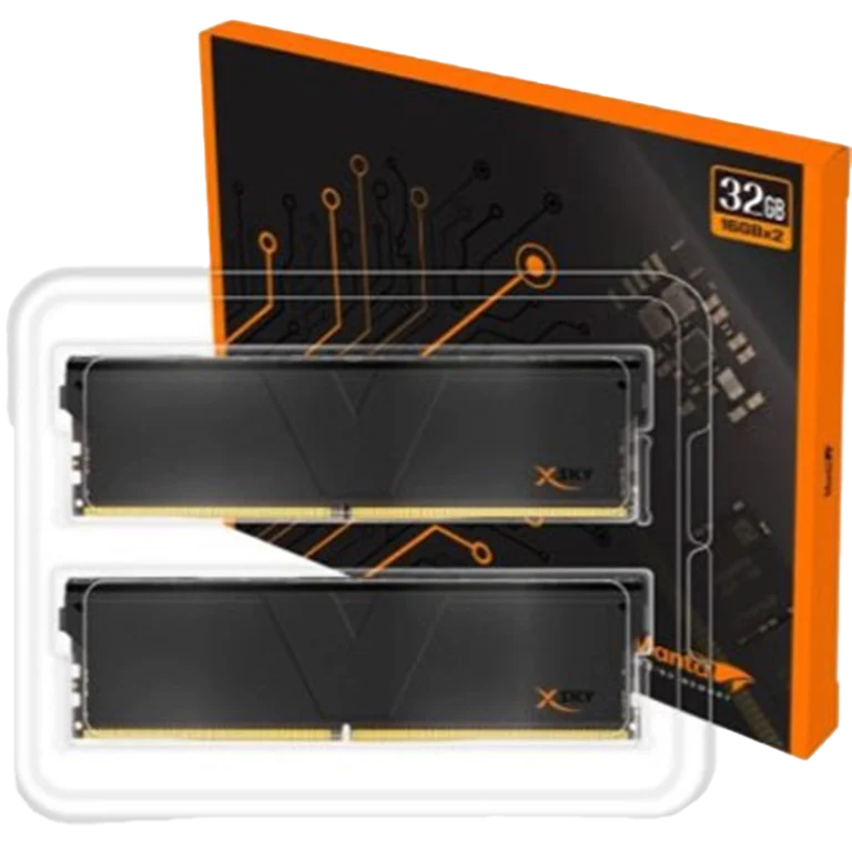 رم دسکتاپ وی-کالر Manta XSky Non-RGB 32GB (2x16GB) 6000MHz DDR5