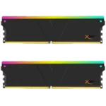 رم دسکتاپ DDR5 دوکاناله 6000 مگاهرتز CL28 وی کالر مدل XSky RGB 2+2 KIT ظرفیت 32 گیگابایت