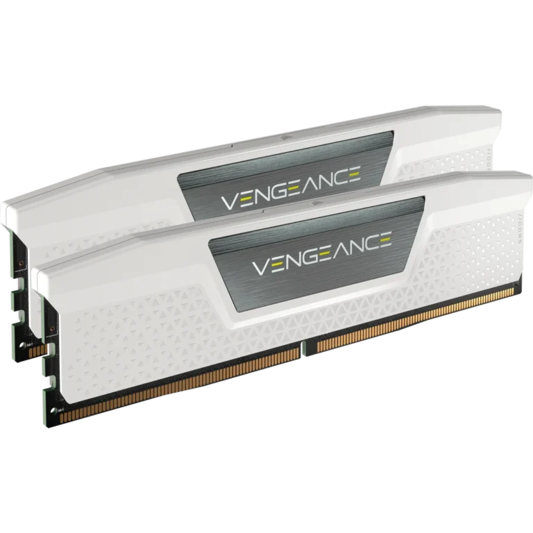 رم دسکتاپ کورسیر VENGEANCE 32GB (2x16GB) 5200MHz DDR5 سفید