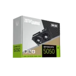 جعبه کارت گرافیک زوتک GAMING GeForce RTX 5050 TWIN EDGE 8GB