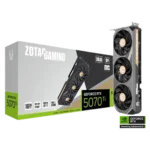جعبه باز کارت گرافیک زوتک GeForce RTX 5070 Ti SOLID SFF 16GB