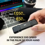 اس‌اس‌دی اکسترنال سیلیکون پاور مدل DS72 ظرفیت 1 ترابایت.