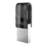 فلش مموری OTG سیلیکون پاور مدل Mobile C31 ظرفیت 64 گیگابایت