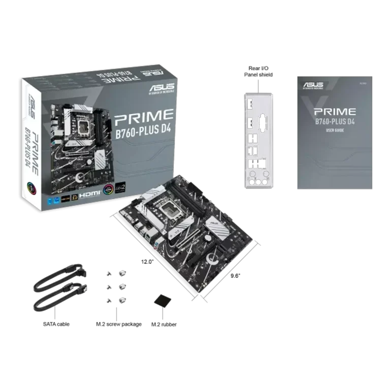 مادربرد ایسوس مدل PRIME B760 PLUS DDR4