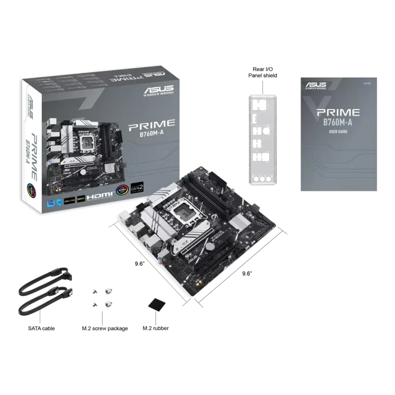 مادربرد ایسوس مدل  PRIME B760M-A CSM DDR5