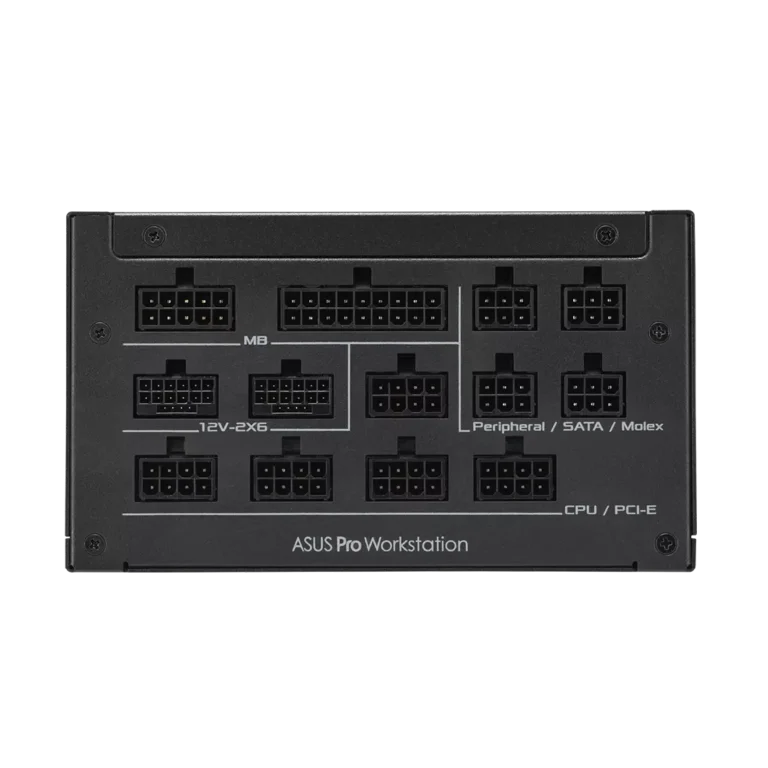 ورودی های پاور 1600 وات ایسوس مدل Pro WS 1600W