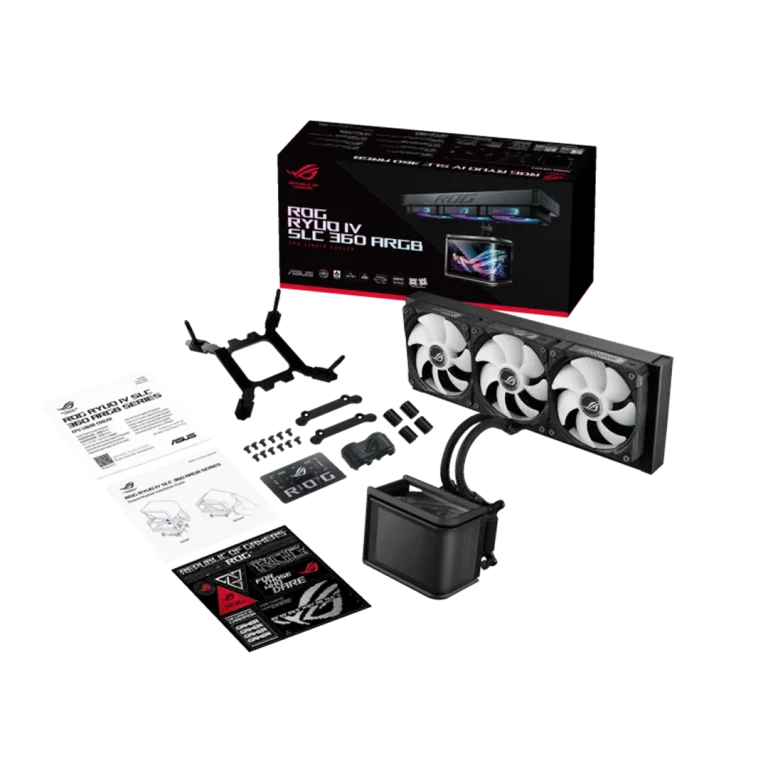 خنک‌کننده مایع پردازنده ایسوس مدل ROG Ryuo IV SLC 360 ARGB