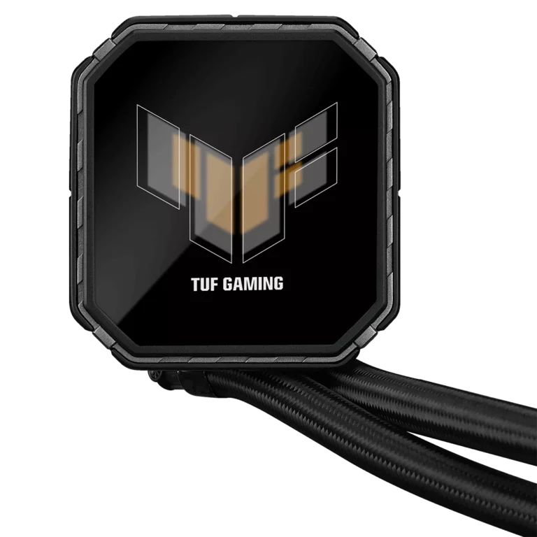 خنک‌کننده مایع پردازنده ایسوس مدل TUF Gaming LC III 360 ARGB LCD از رو به رو