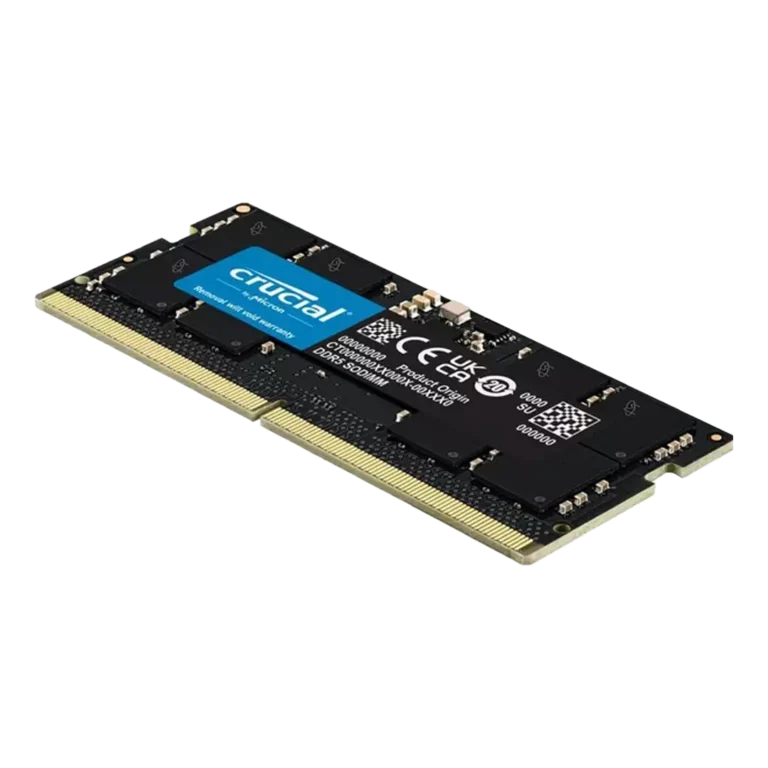 رم لپ تاپ DDR5 تک کاناله 5600 مگاهرتز CL46 کروشیال ظرفیت 8 گیگابایت