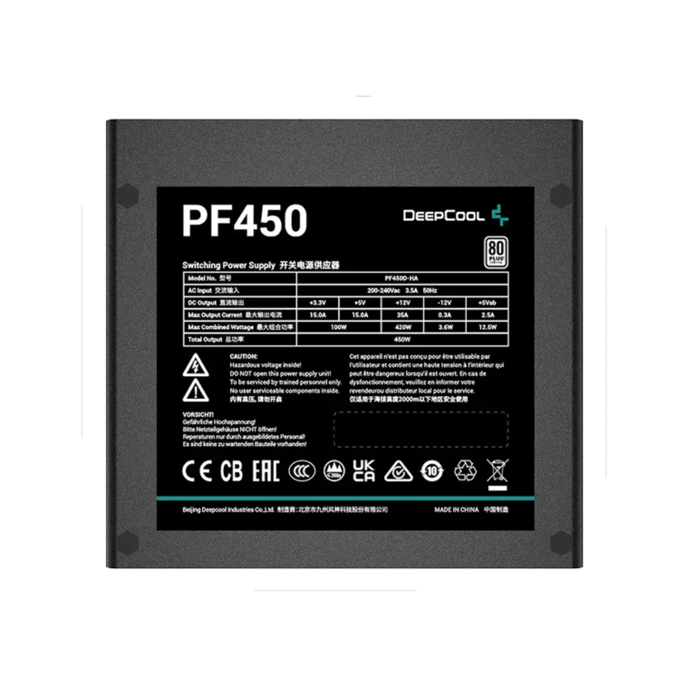 پاور 450 وات دیپ‌کول مدل PF450