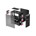 کیس کامپیوتر گیمینگ دیپ کول مدل MATREXX 50 MESH 4FS